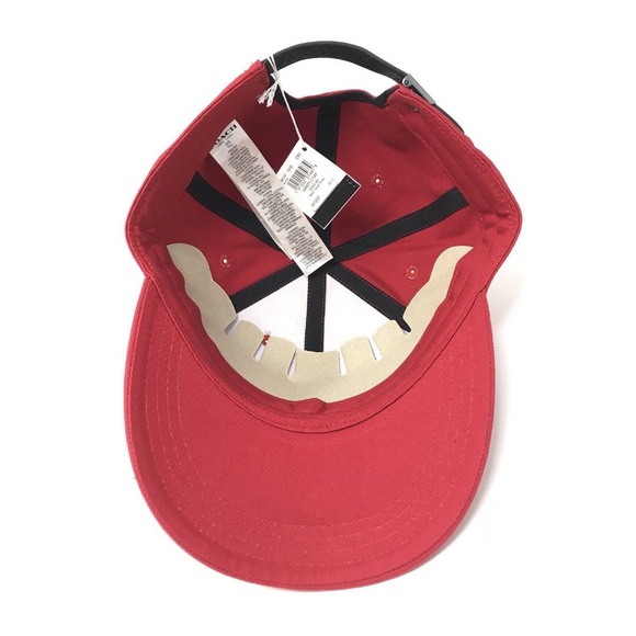 Coach F86147 Unisex Varsity C Black Cap Hat - Picture 5 of 6